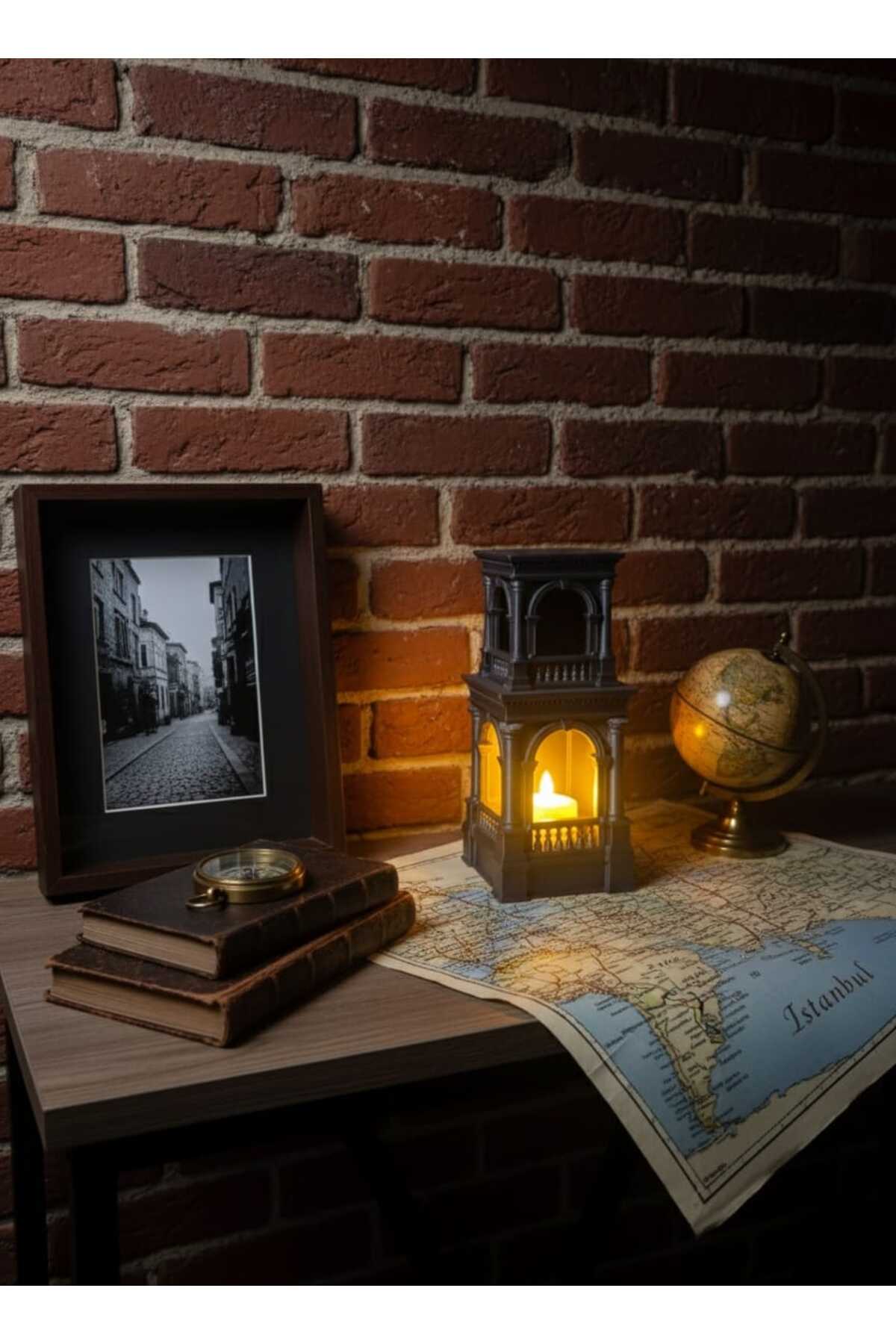 3D Osmanlı Saray Kulesi Tasarımlı Dekoratif LED Lamba